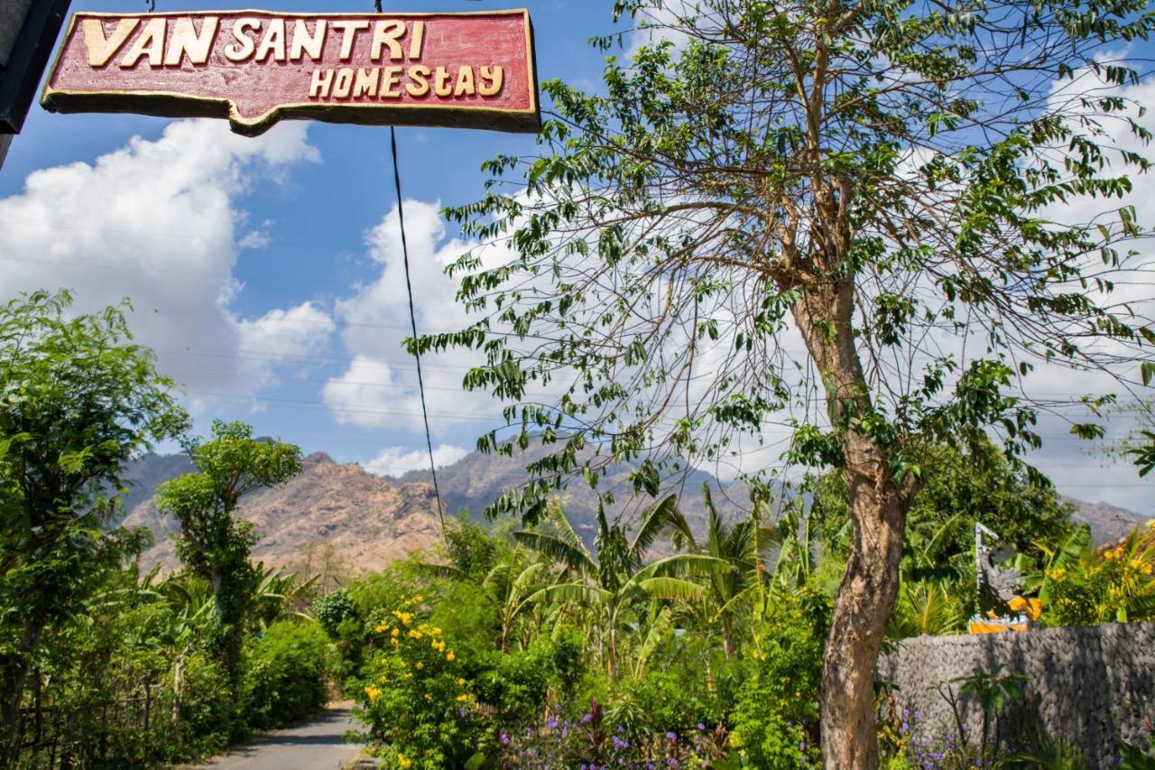 Van Santri Homestay Pemuteran Exterior foto